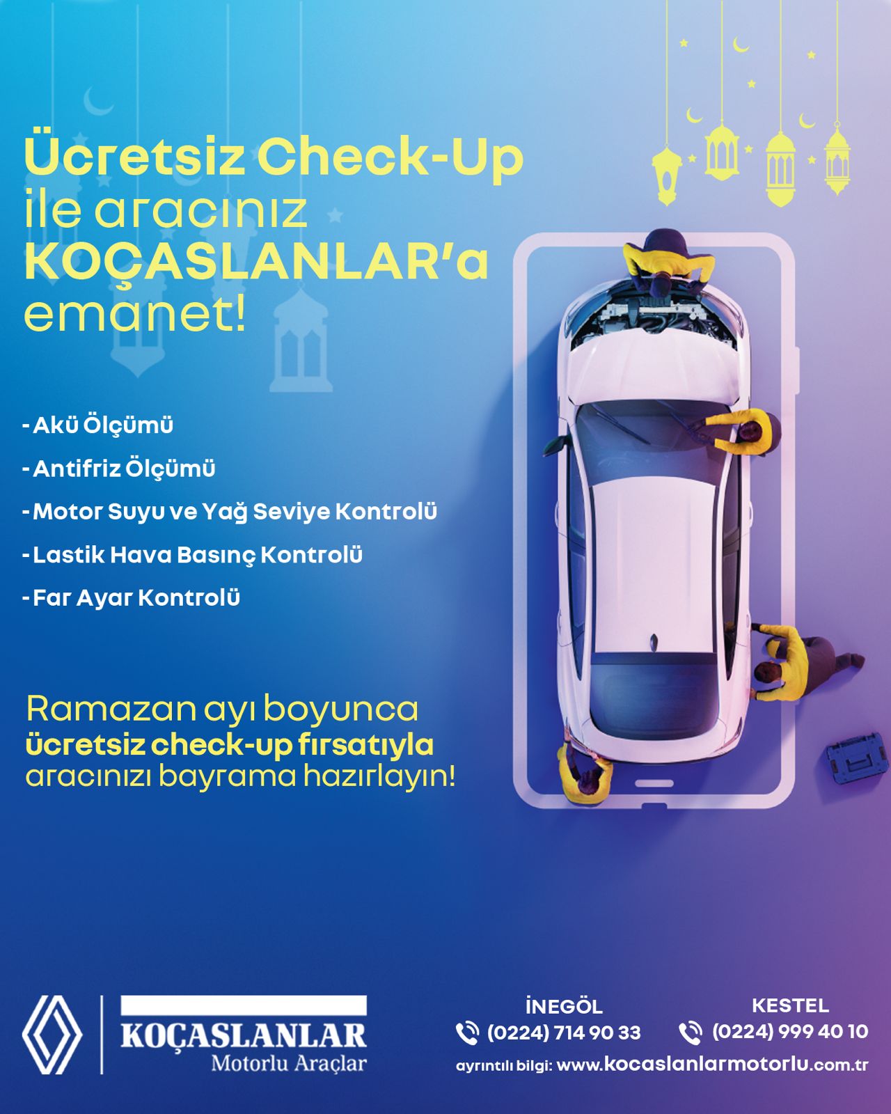bayram kanpanyası renault ücretsiz check-up